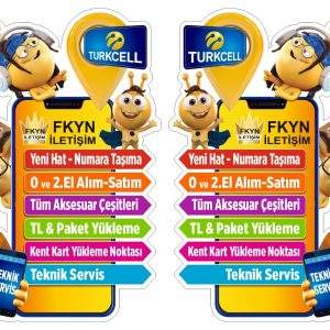 KOMPOZİT KALDIRIM TABELA 70X100
