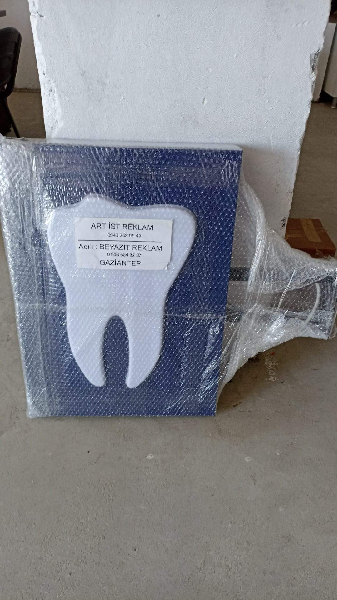 DİŞÇİ TABELASI 70x50 - Görsel 4