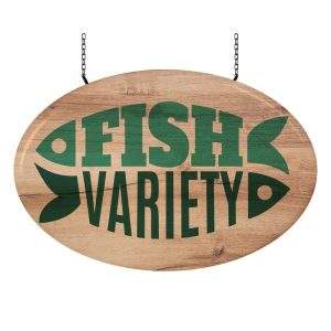 ASKI APARATLI AHŞAP TABELA ELİPS