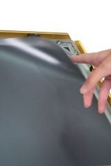 Gold Çift Ayaklı Reklam ve Menü Panosu(Yatay) - Görsel 3