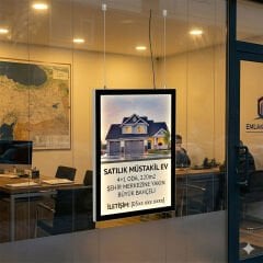 LumoFrame Manyetik LED Lightbox (Çift Taraflı Magneco Tipi) - Görsel 3
