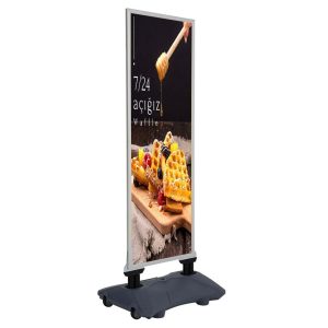 58x155 Gri Renk Helezon Su Tanklı Slim Yaylı Pano Tek Bölmeli Slim Windpro